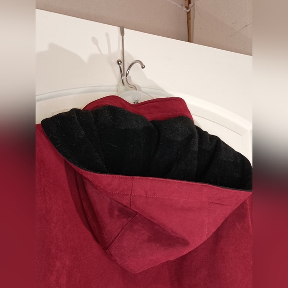 burgundy Red Merlo FORECASTER Winter Fall Jacket (#1,211) - Picture 9 of 12